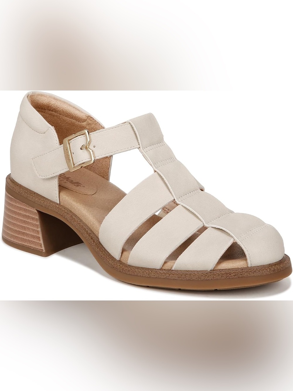 Dr. Scholl’s Rate Up Day White Fisherman Sandals Size 9